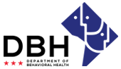 Department of Behavior Health Logo